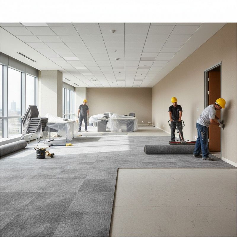 Our team working on Flooring Service projects in Staten Island, NY