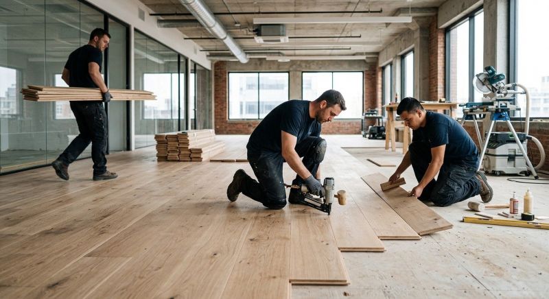 Commercial Hardwood Service in Bayside, NY