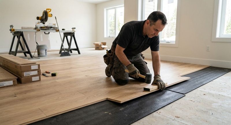 Engineered Wood Installation in Staten Island, NY