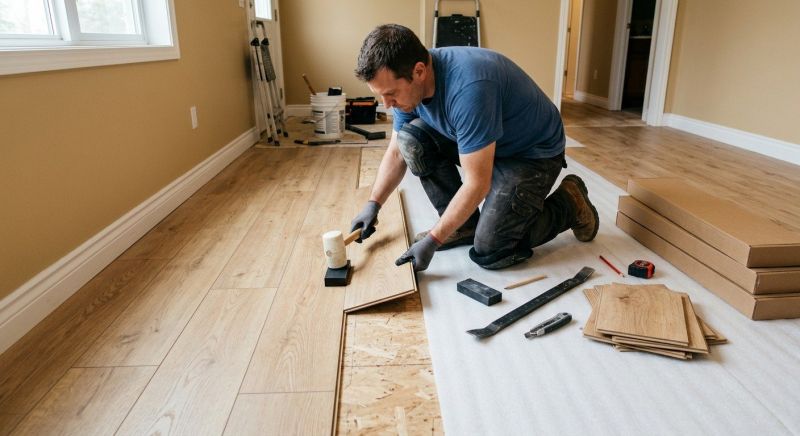 Laminate Floor Installation in Bellerose, NY