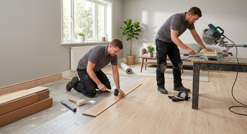 Laminate Floor Installation in Paterson, NJ