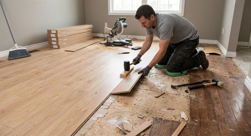 Laminate Floor Installation in Queens County, NY
