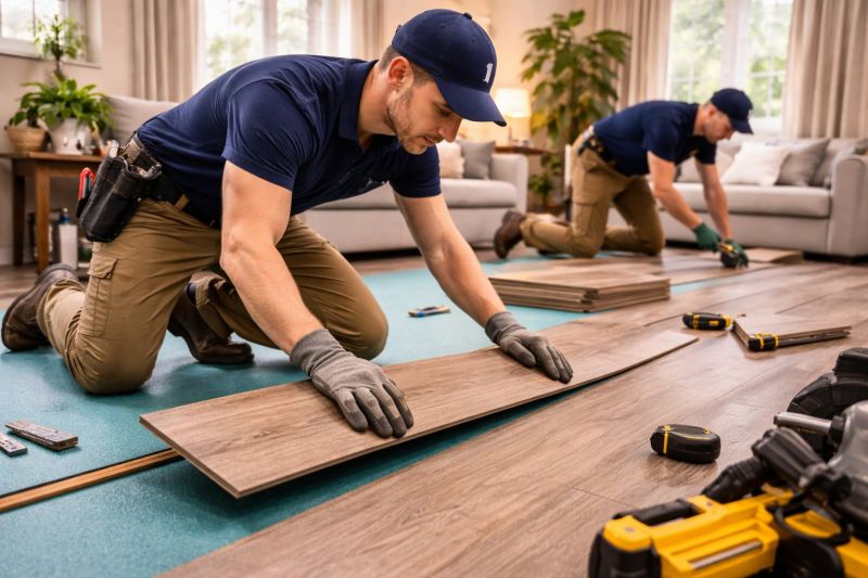 Laminate Floor Replacement in Hazlet, NJ