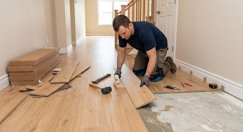 Laminate Floor Replacement in Valley Stream, NY