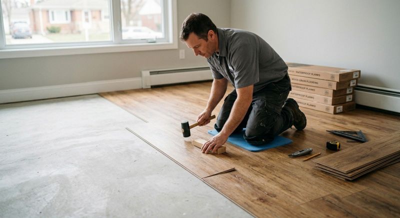 Linoleum Floor Installation in Jersey City, NJ