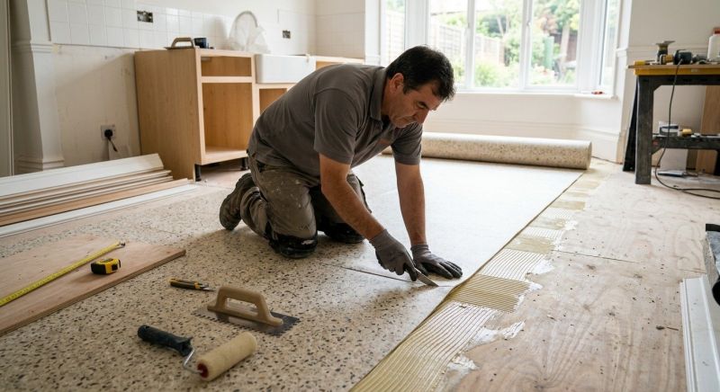 Linoleum Floor Installation in South Richmond Hill, NY