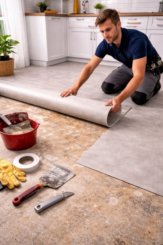 Linoleum Floor Installation in Woodbridge, NJ