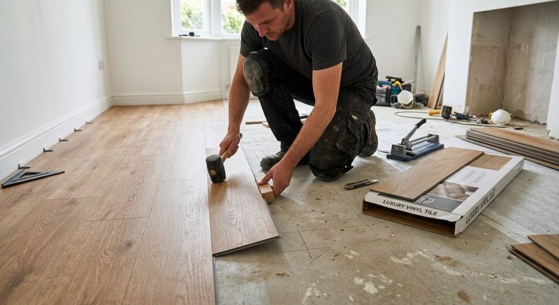 Luxury Vinyl Tile Installation in Eatontown, NJ