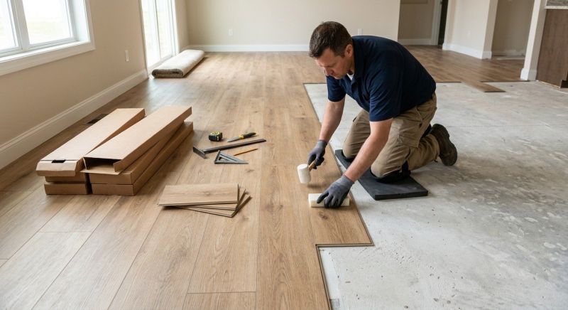 Luxury Vinyl Tile Installation in Hudson County, NJ