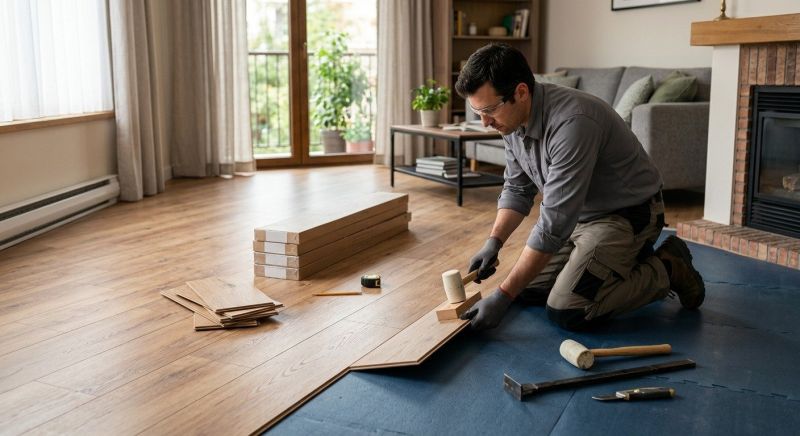 Plank Laminate Installation in Staten Island, NY