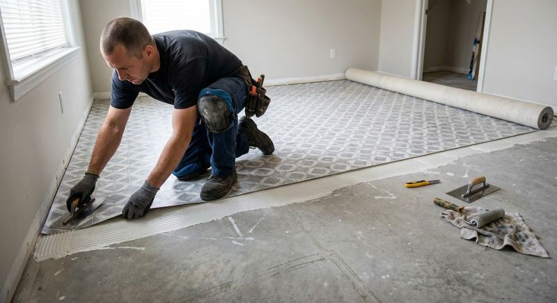 Sheet Flooring Installation in Elmhurst, NY