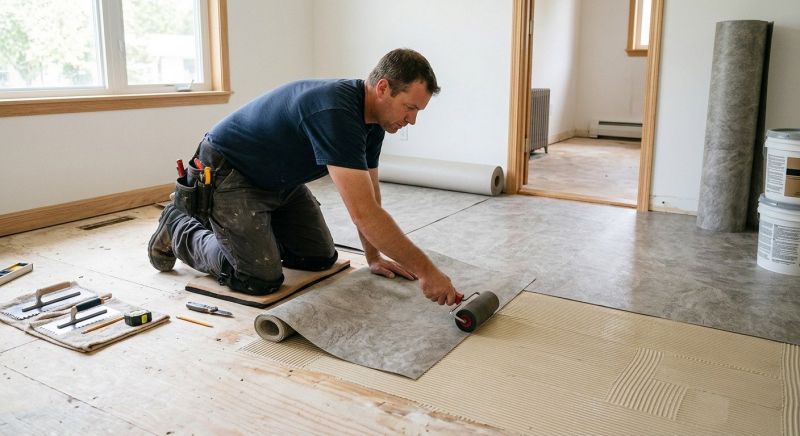 Sheet Vinyl Installation in Cedarhurst, NY