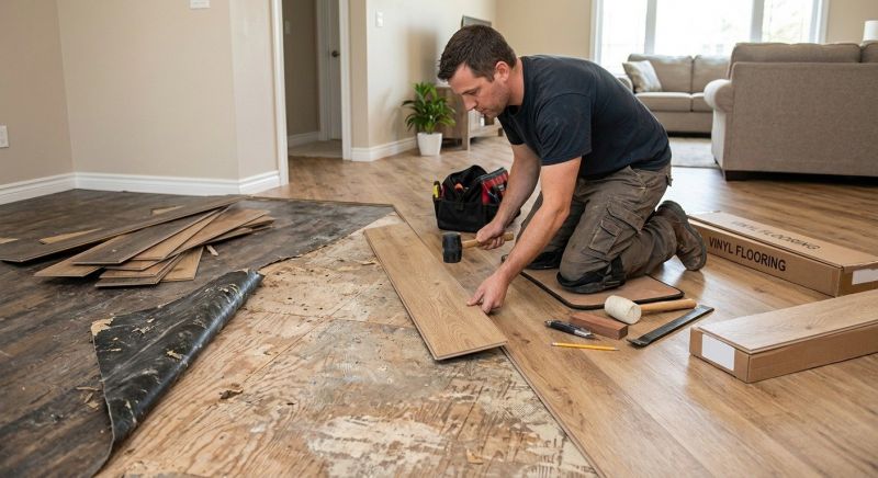 Vinyl Flooring Installation in Iselin, NJ