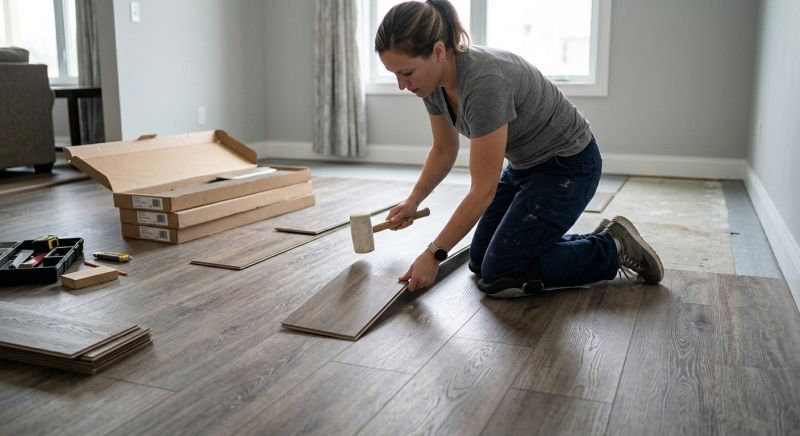 Vinyl Plank Floor Installation in Staten Island, NY
