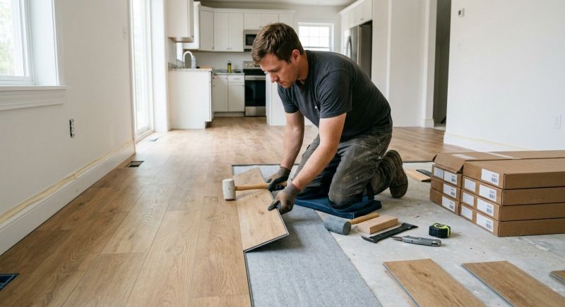 Vinyl Plank Floor Installation in Staten Island, NY
